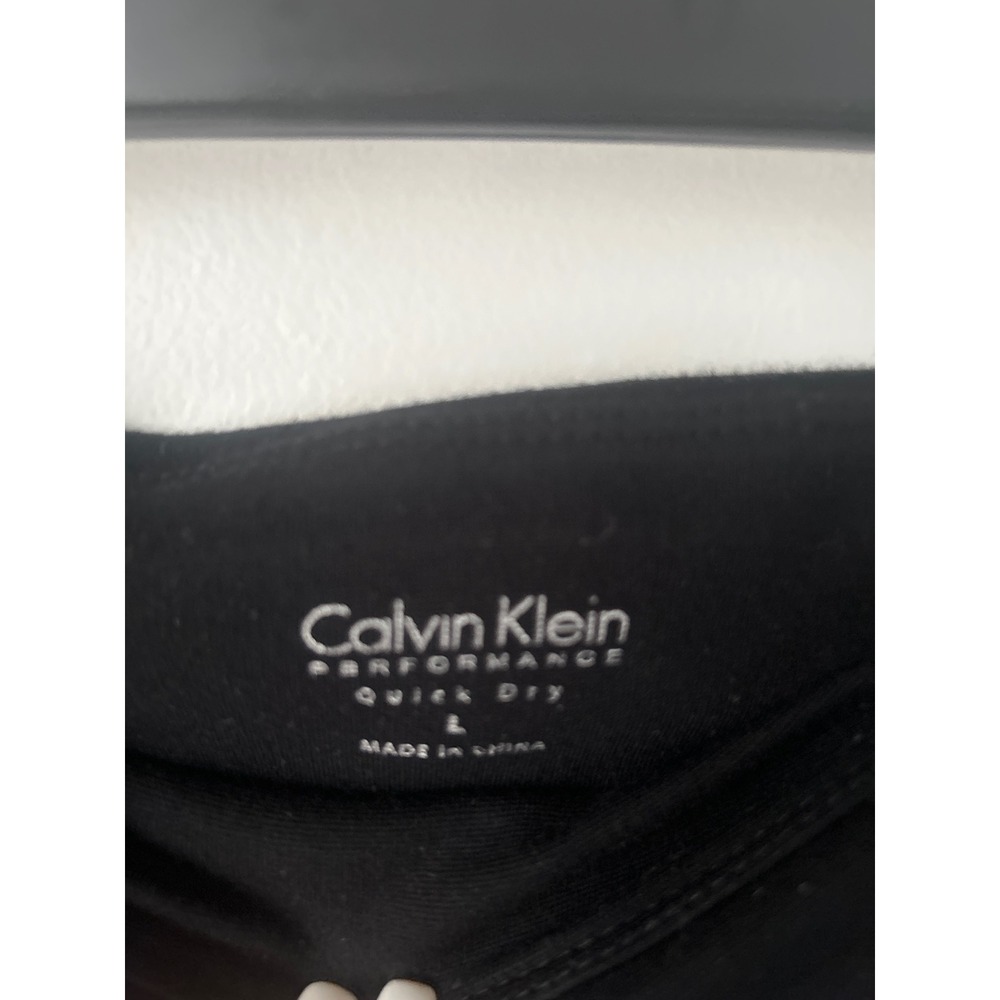 Calvin Klein Performance Womens Black Quick Dry High Waisted Leggings Large - Picture 2 of 4